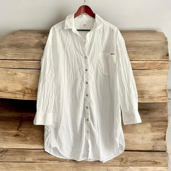 Lunya Airy Sleep Shirt Dress - Picture 5 of 9